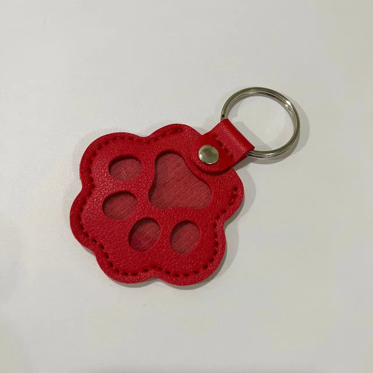 Dog Hair Keepsake Keychain – Leather