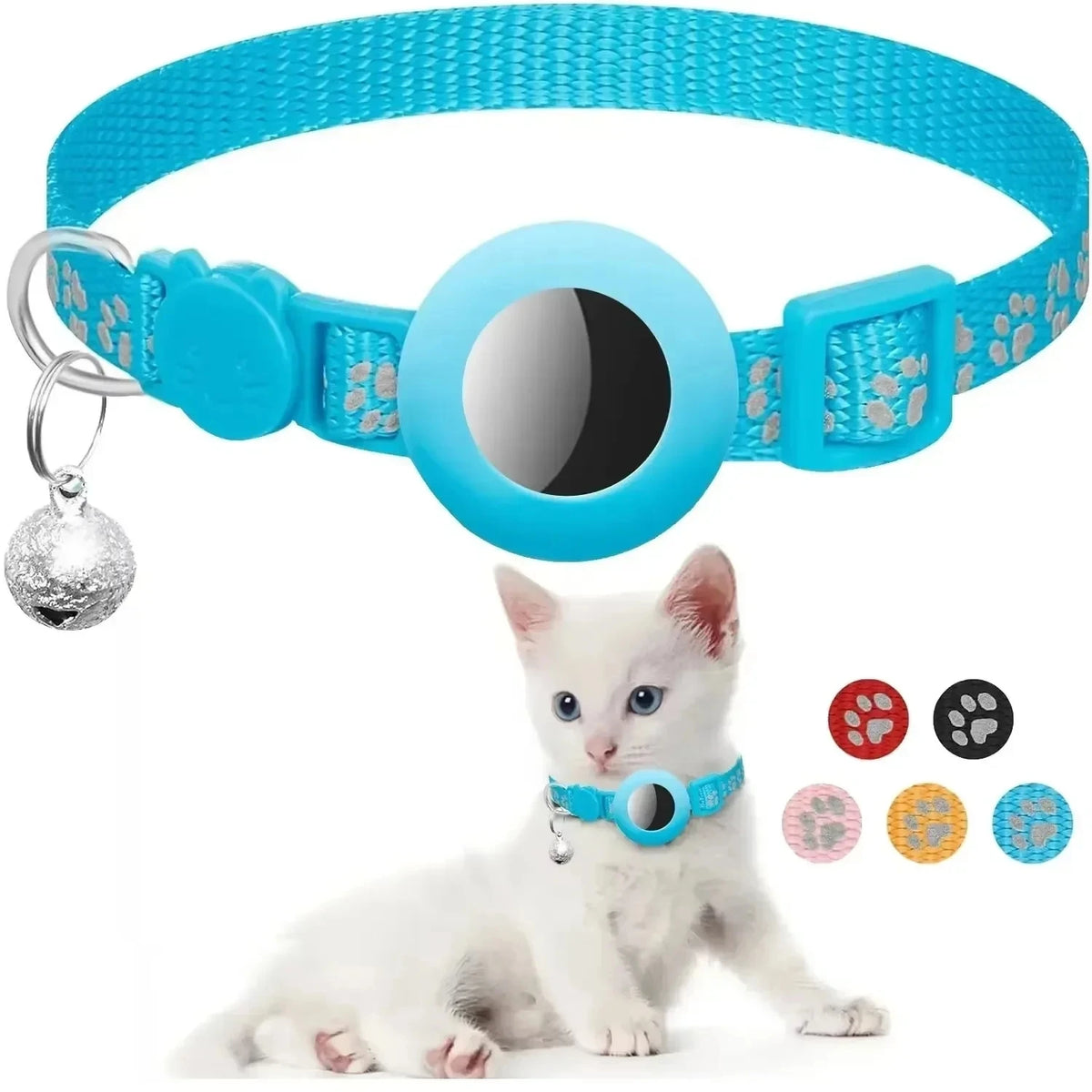 at Collar with AirTag Holder