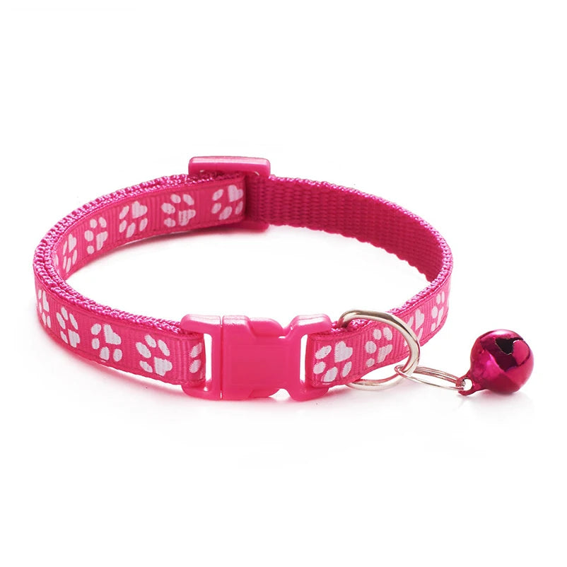 Cat Bell Collar Adjustable Pet Collar with Bell for Everyday Wear