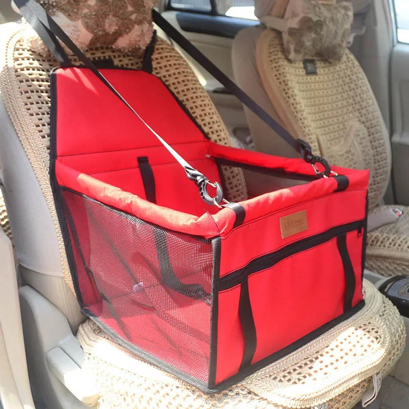 Dog Car Seat Cover – Folding Pet Travel Mat with Storage Bag