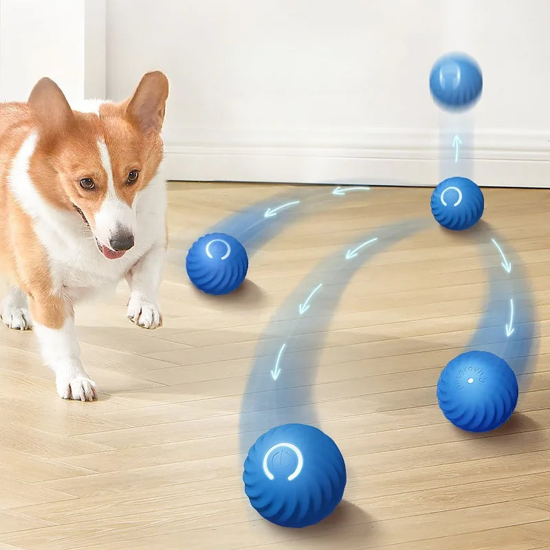 Interactive Dog Ball Toy – Automatic Moving Rechargeable Toy