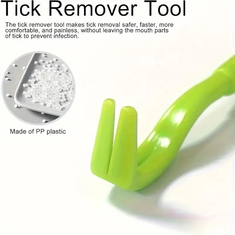 Pet Flea Removal Tool, Dog Tick Extractor & Grooming Set