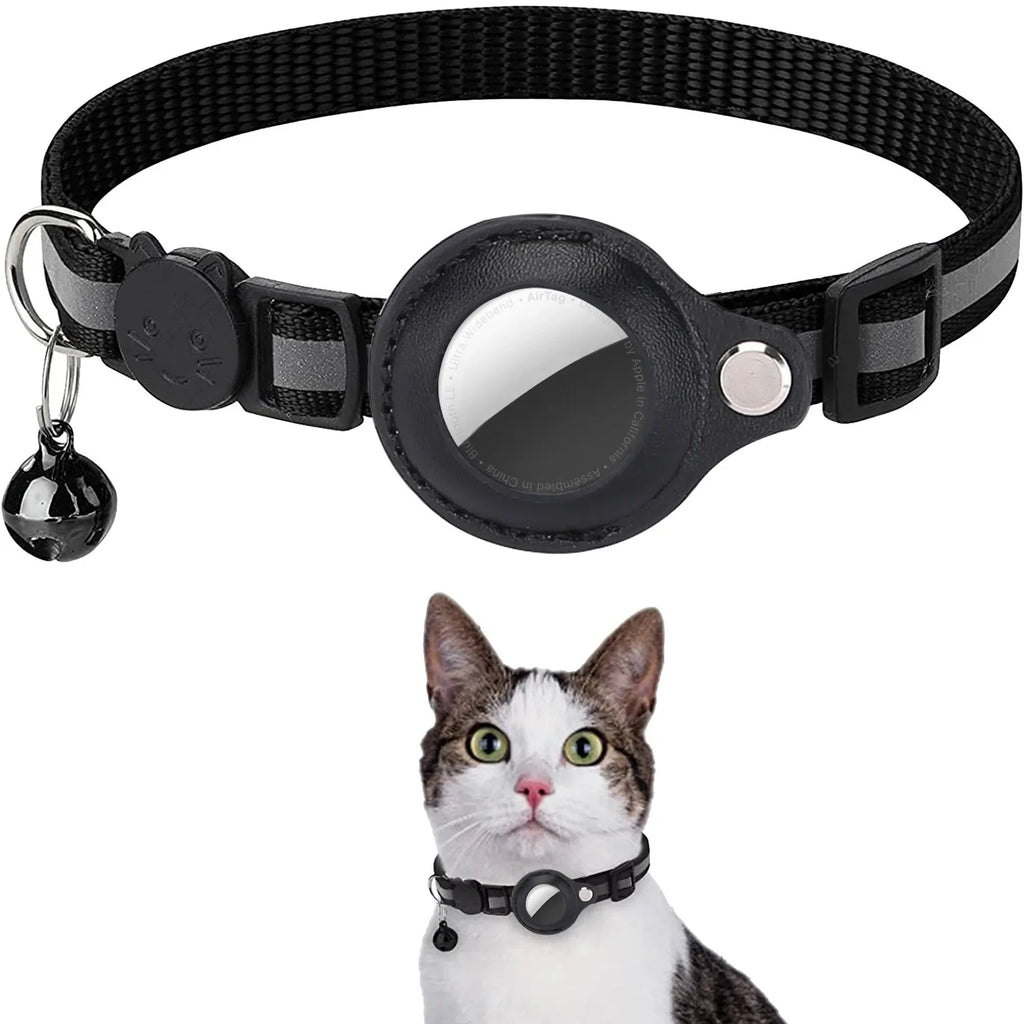 AirTag Cat Collar with Holder