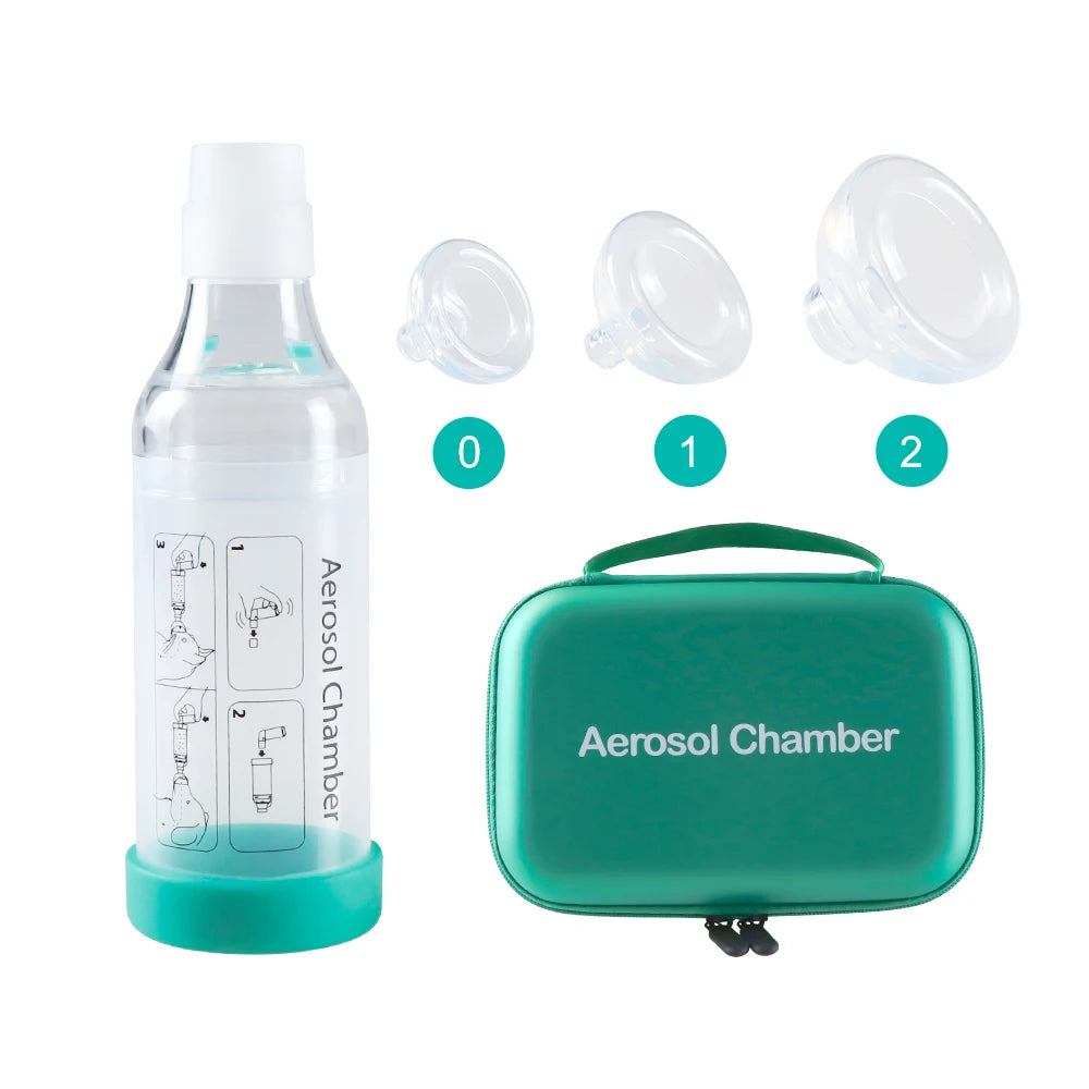 Cat Inhaler Spacer Aerosol Chamber with Silicone Masks