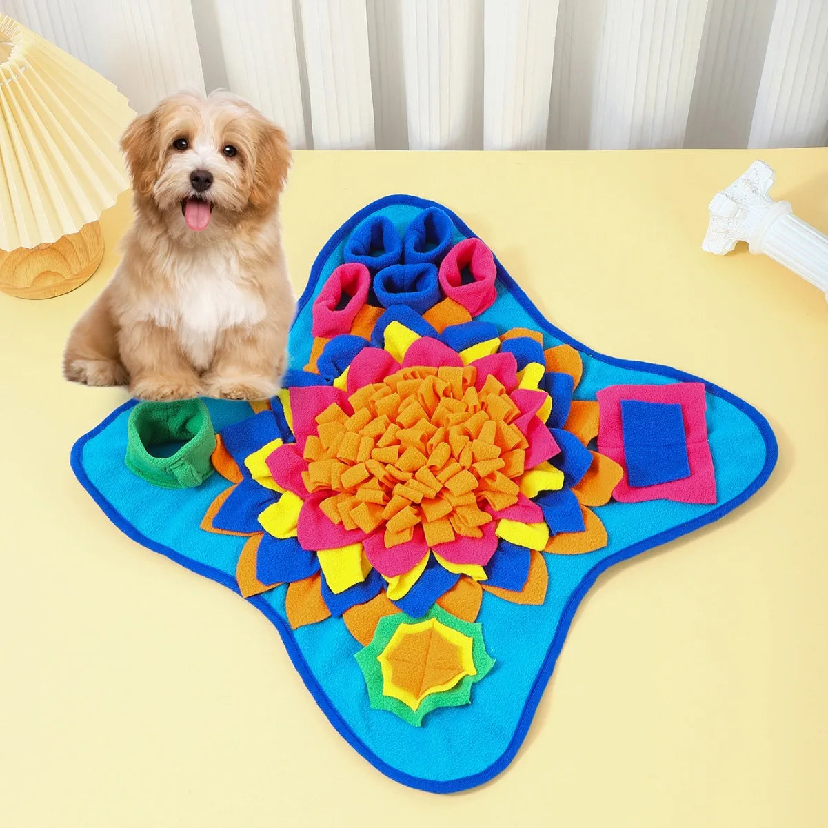 Dog Snuffle Mat – Interactive Foraging & Slow Feeder Toy