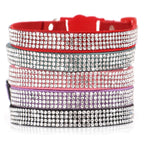 Pink Cat Collar with Rhinestones, Bell & Breakaway Buckle