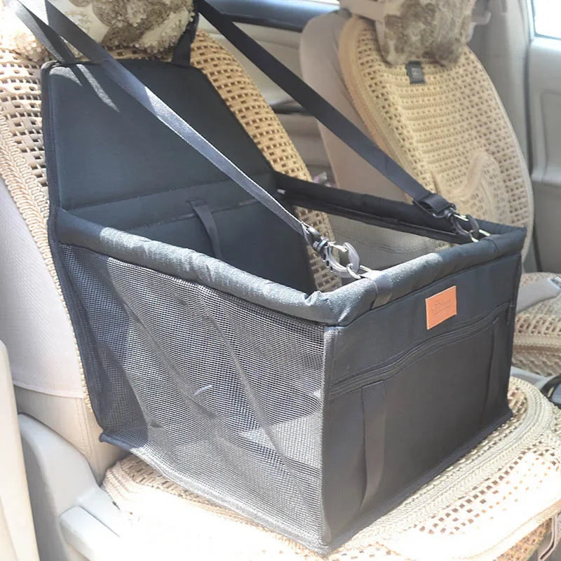 Dog Car Seat Cover – Folding Pet Travel Mat with Storage Bag