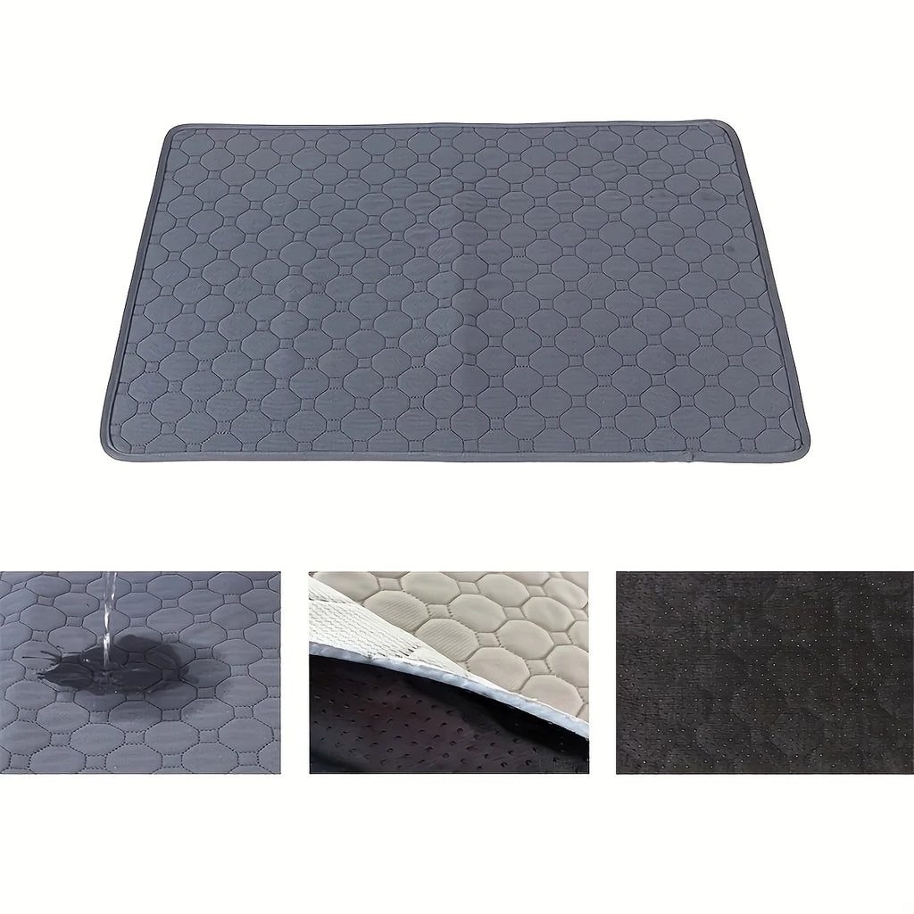 Reusable Dog Pee Pad, Washable Waterproof Puppy Training Mat