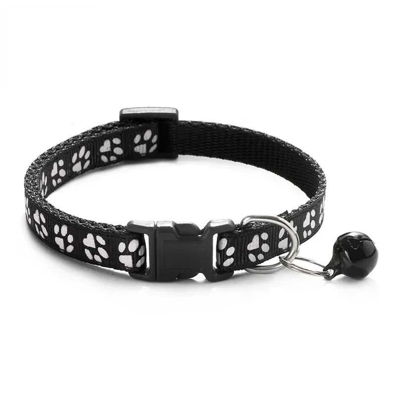 Cat Collar With Bell – Adjustable Colorful Collar for Kittens