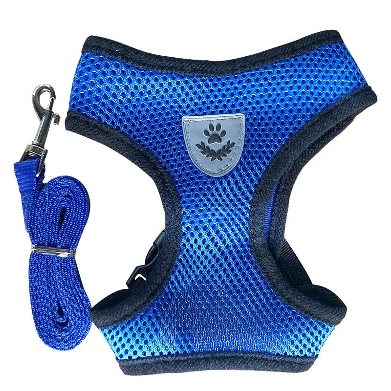 Cat Harness and Leash – Reflective Quick Release Walking Set