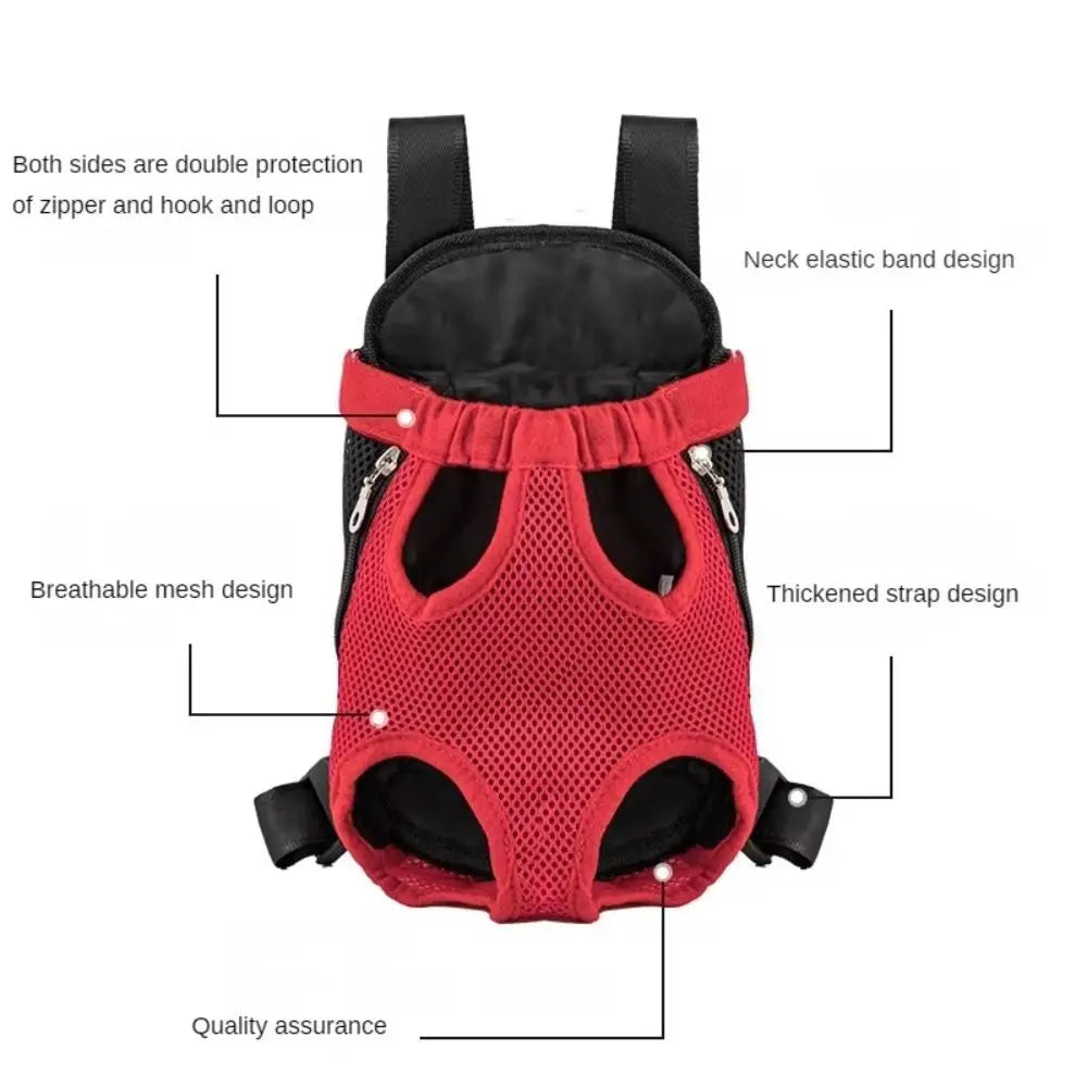 Cat Carrier Backpack – Breathable Pet Travel Bag for Cats & Dogs