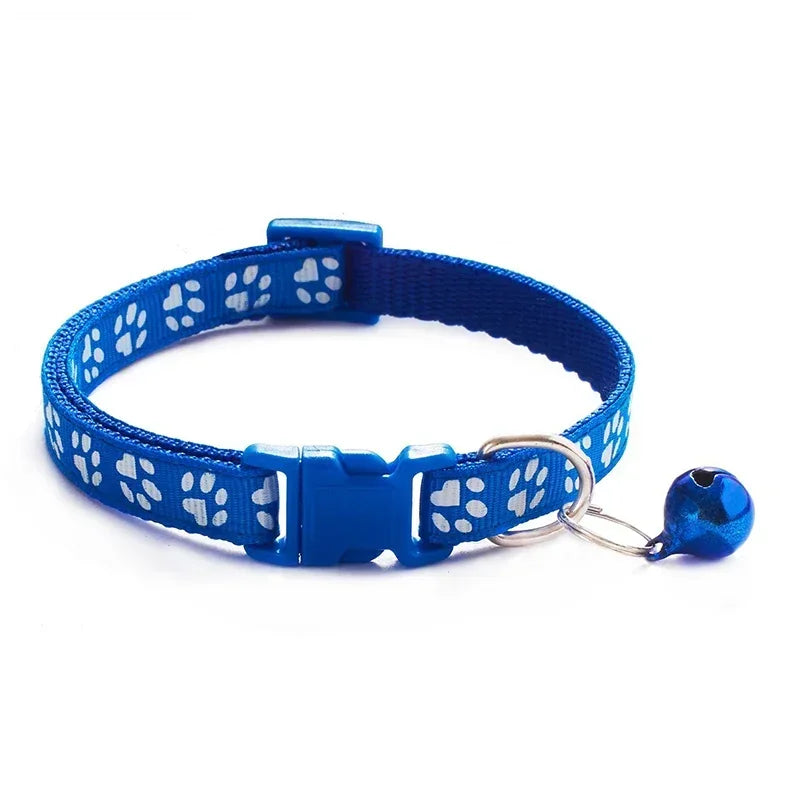 Cat Collar With Bell – Adjustable Colorful Collar for Kittens
