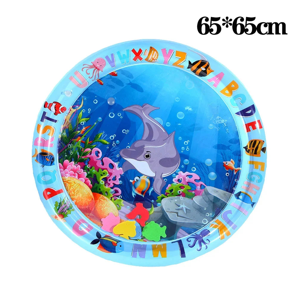 Pet Water Sensory Play Mat – Inflatable Ocean Playmat
