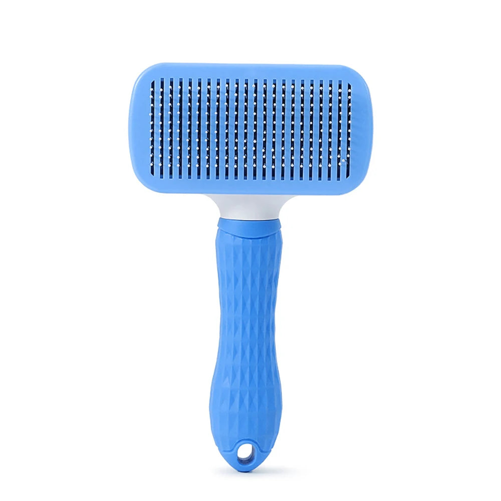 Dog Brush Self Cleaning Pet Hair Remover Grooming Tool