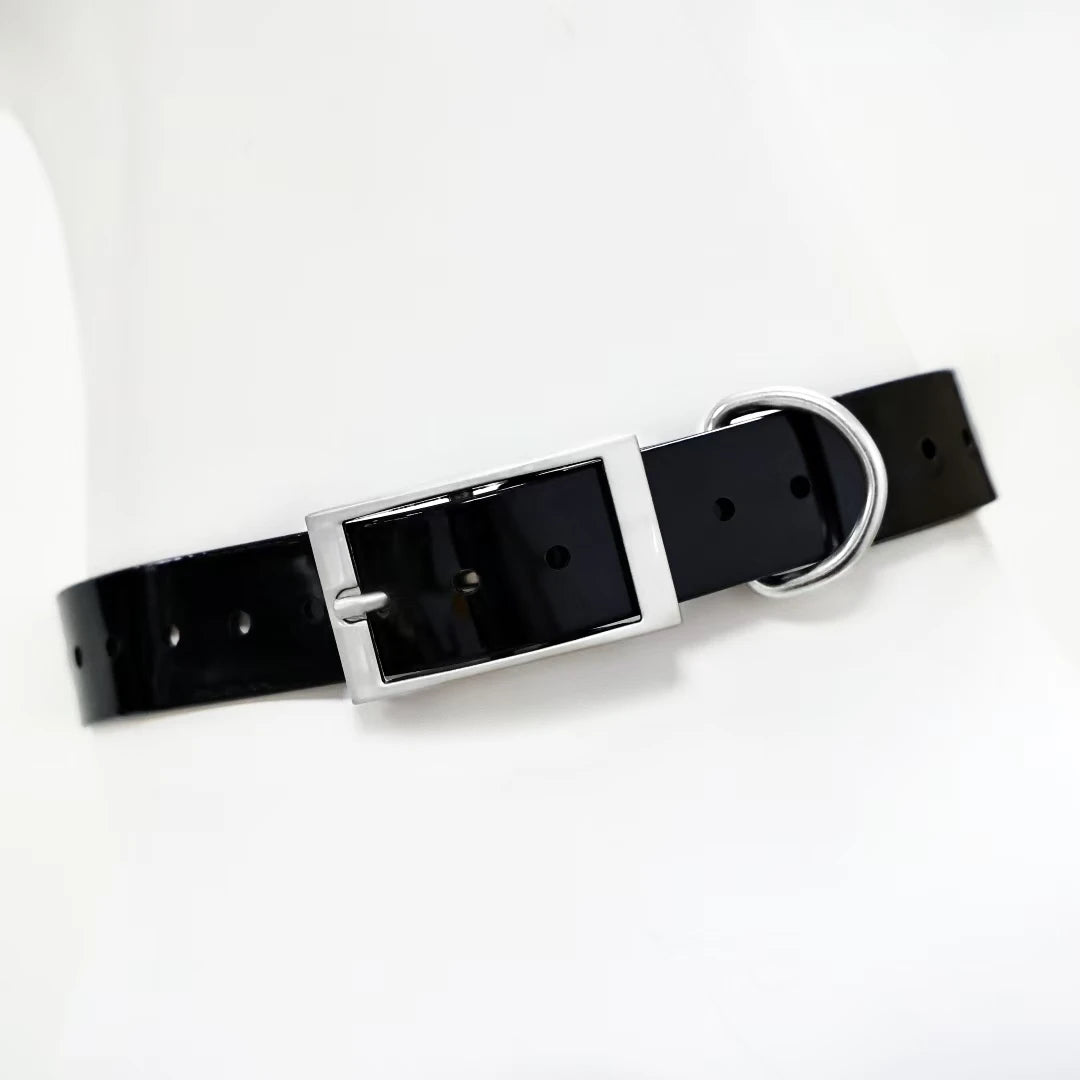 Heavy Duty Dog Collar, Waterproof Adjustable TPU Collar