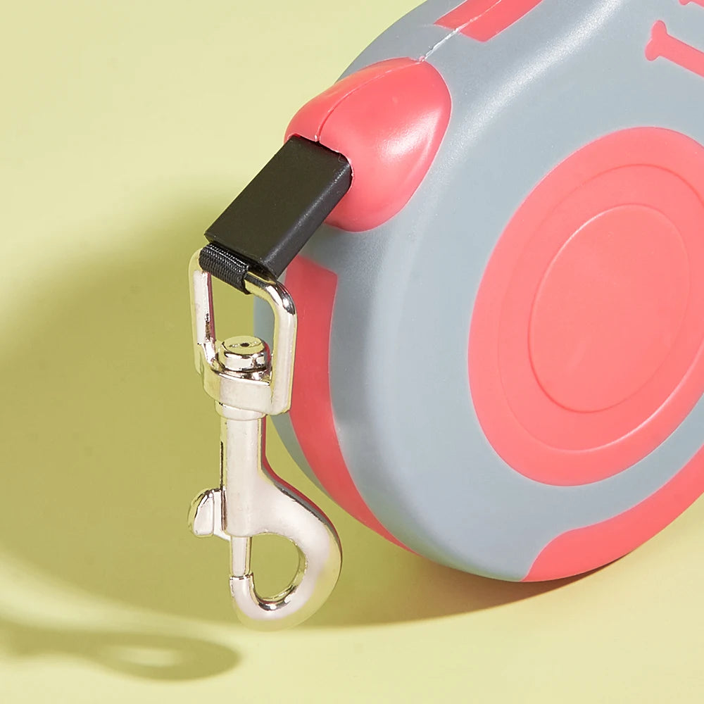 Retractable Dog Leash – 3m & 5m Automatic Nylon Lead