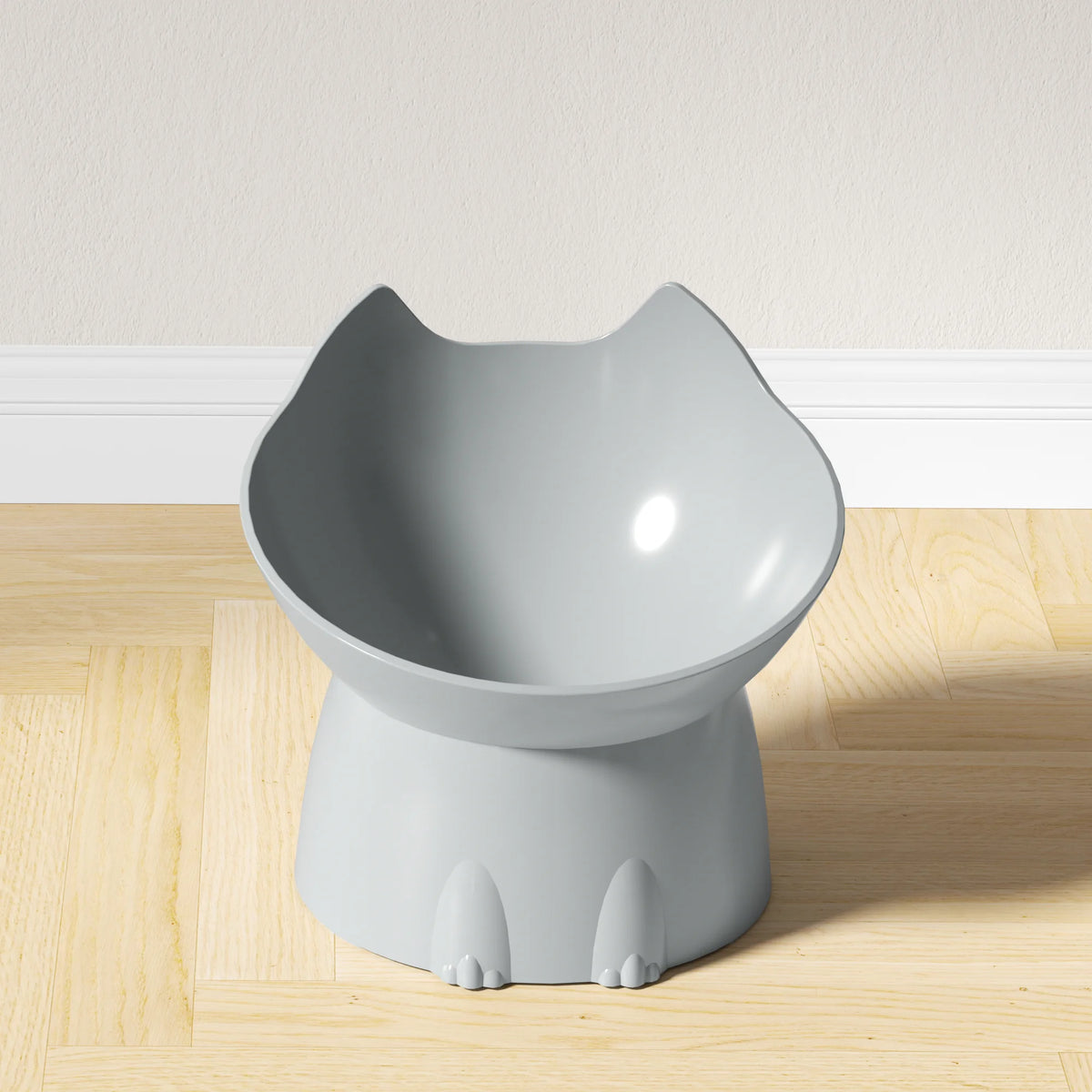 Elevated Cat Bowl – Anti-Tip Raised Feeding Dish