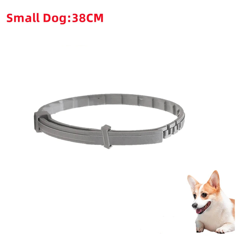 Calming Dog Collar, Adjustable Silicone Pheromone Collar