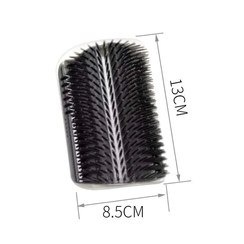 Cat Corner Brush Self Grooming Hair Removal & Massage Scratcher