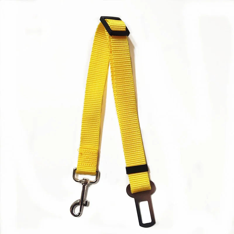 Dog Car Seat Belt Adjustable Nylon Safety Harness for Pet Travel