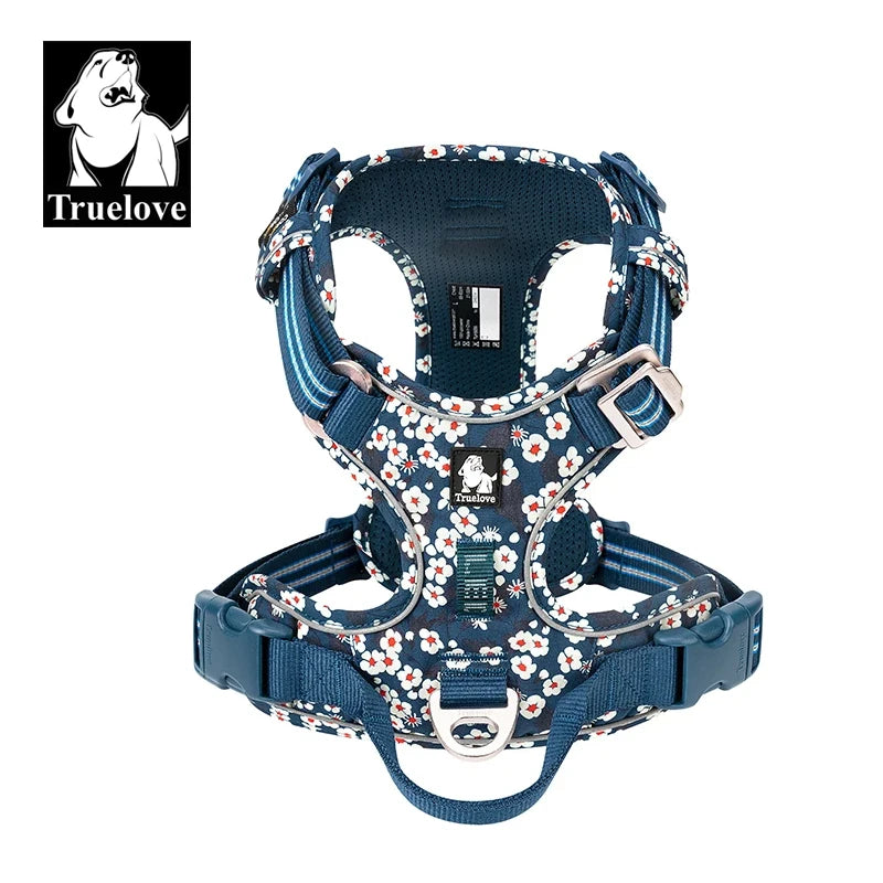 Reflective Dog Harness – Padded Outdoor Vest for All Sizes