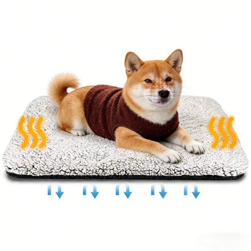 Self Heating Pet Pad – Thermal Mat for Dogs & Cats