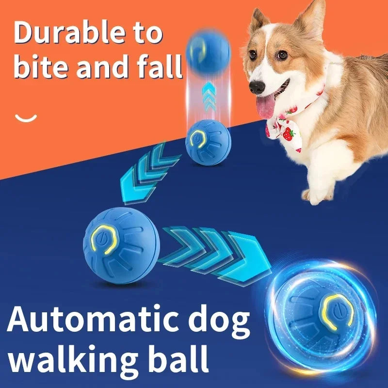 Interactive Dog Toy Automatic Moving Bouncing Ball USB-C