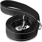 Reflective Dog Leash, Nylon Walking and Training Lead for Night