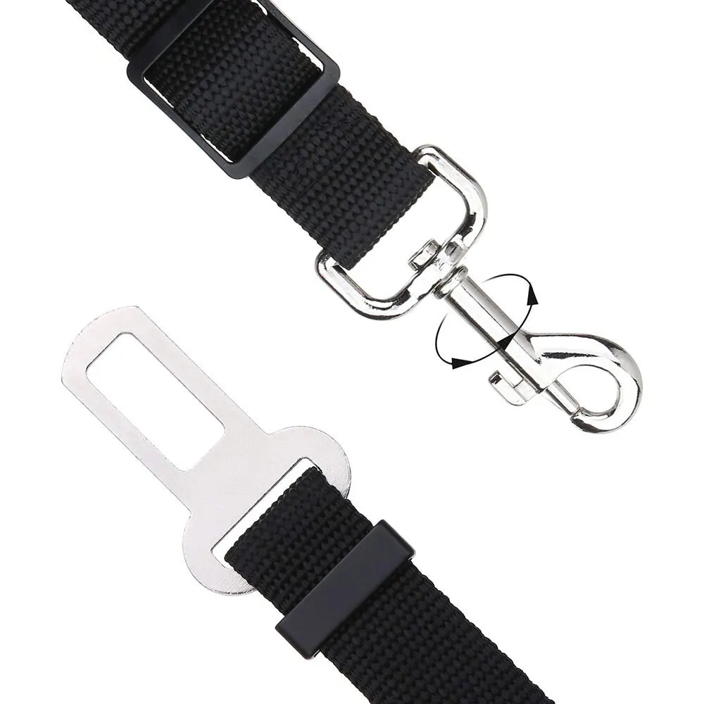Dog Car Seat Belt Adjustable Nylon Safety Harness for Pet Travel