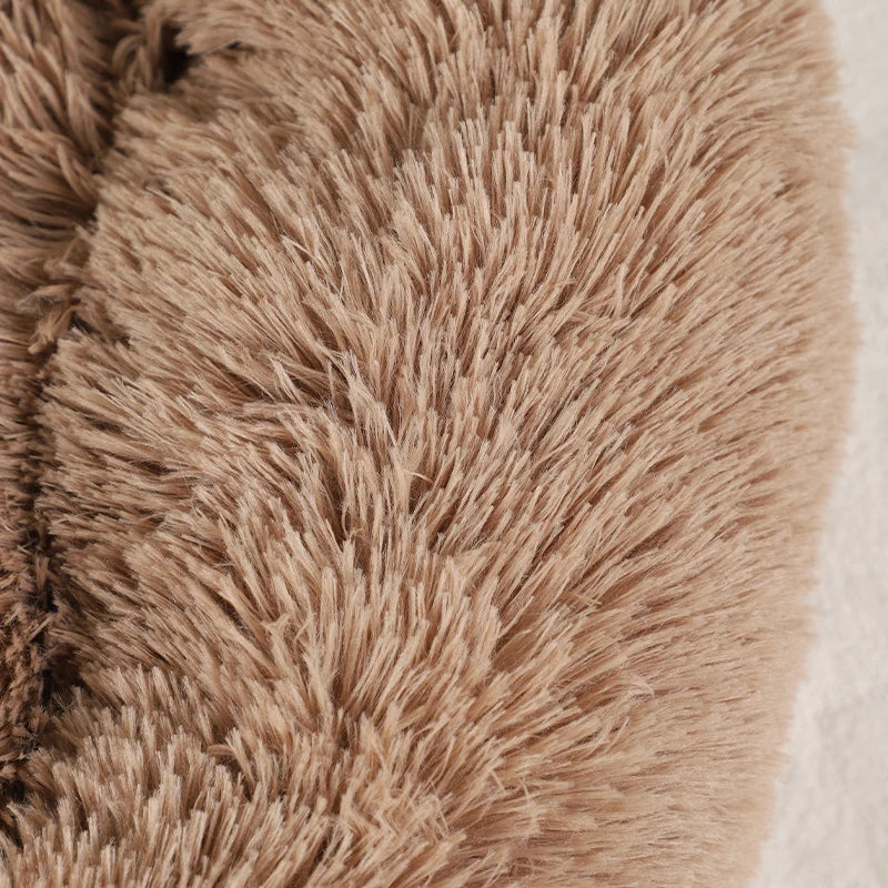 Fluffy Dog Bed Winter Warm Soft Pet Bed for Small & Large Dogs