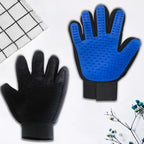Cat Grooming Glove, Pet Hair Removal & Massage Brush for Cats and Dogs