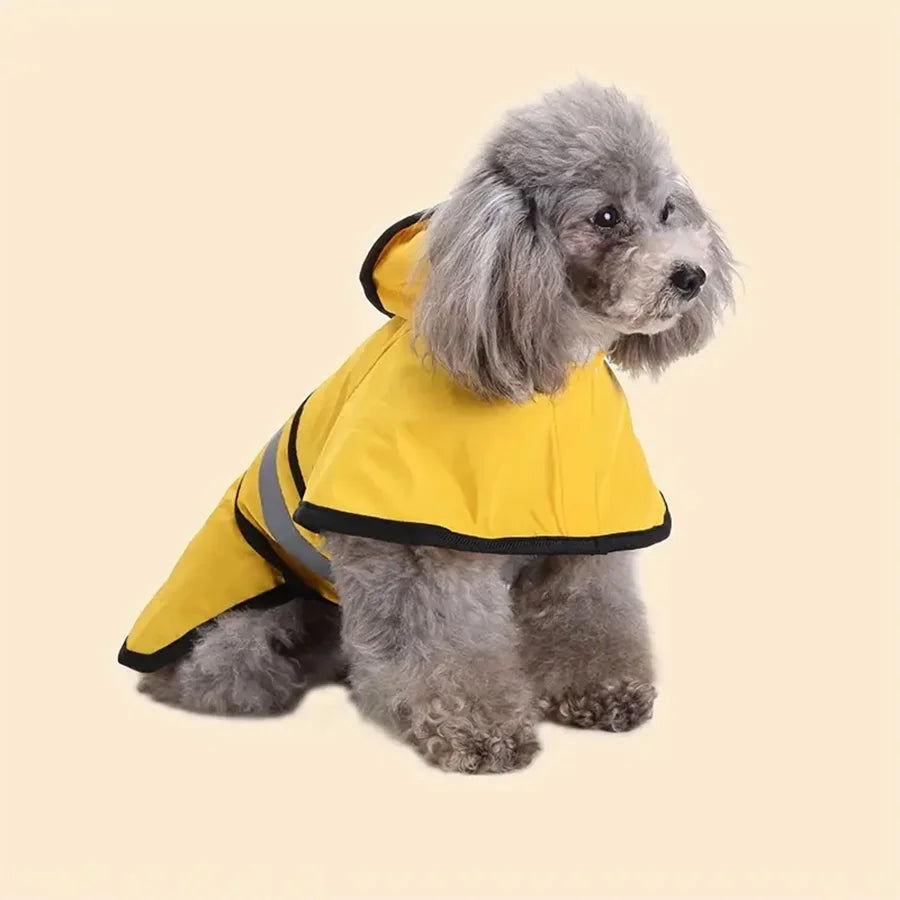 Dog Raincoat – Adjustable Waterproof Jacket for Dogs