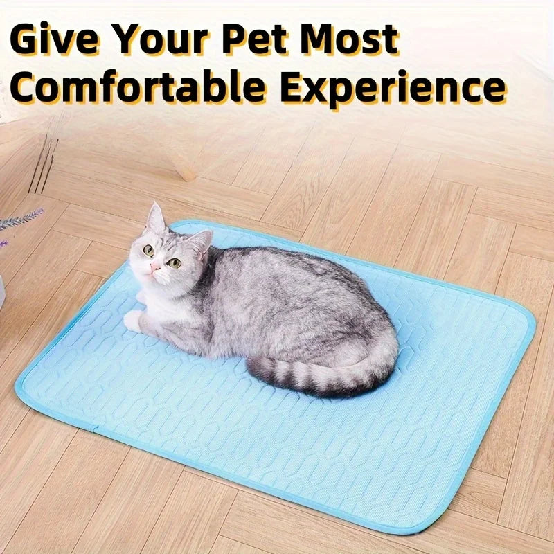 Dog Cooling Mat – Breathable Summer Pet Bed for All Sizes