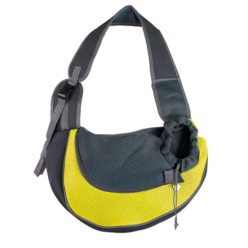 Pet Carrier Sling – Breathable Shoulder Bag for Small Dogs & Cats