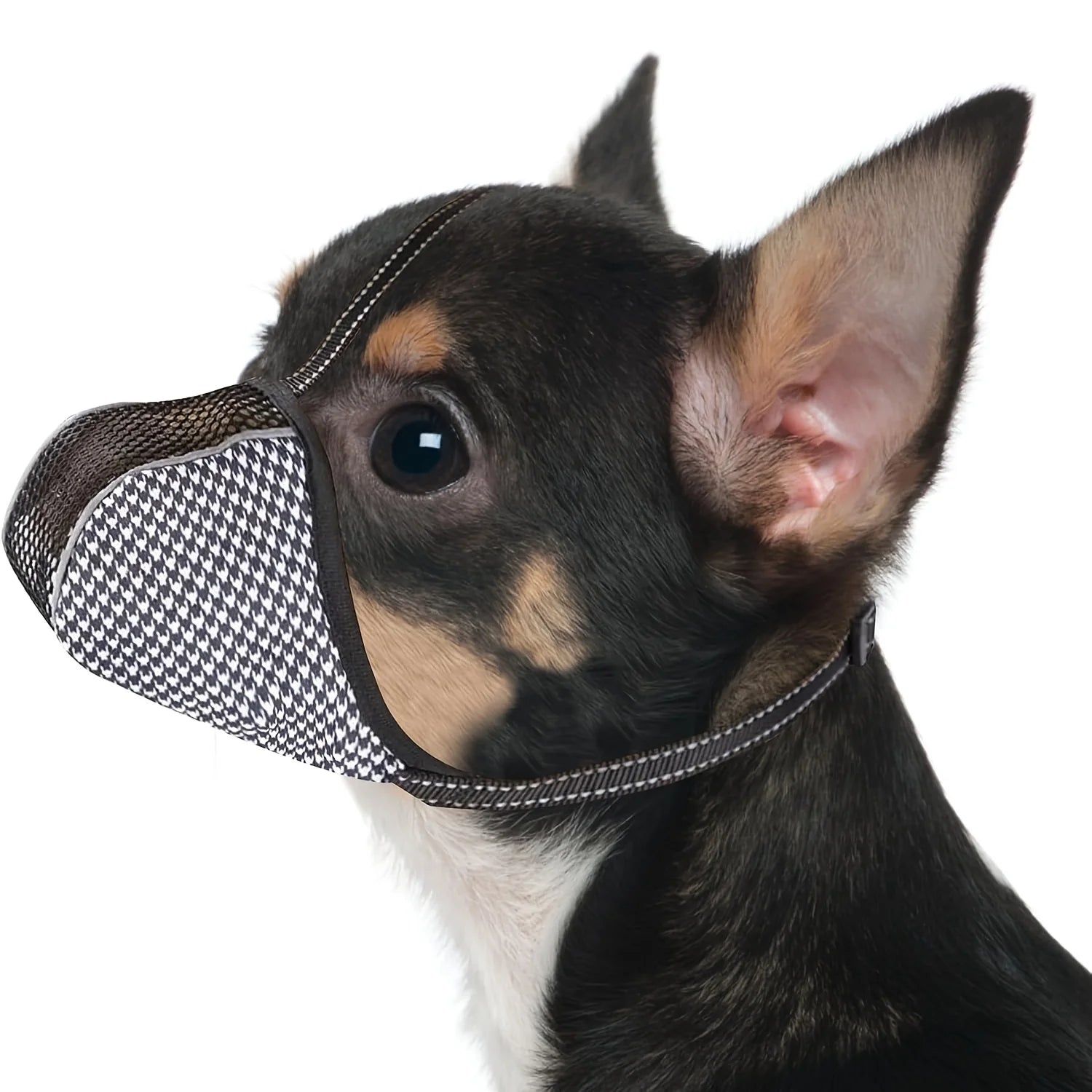 Dog Muzzle – Breathable Mesh Anti-Bark & Anti-Bite Mask