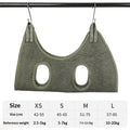Pet Grooming Hammock – Adjustable Cat & Dog Nail Trimming Sling