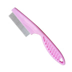 Flea Comb for Dogs Stainless Steel Pet Hair Grooming Brush