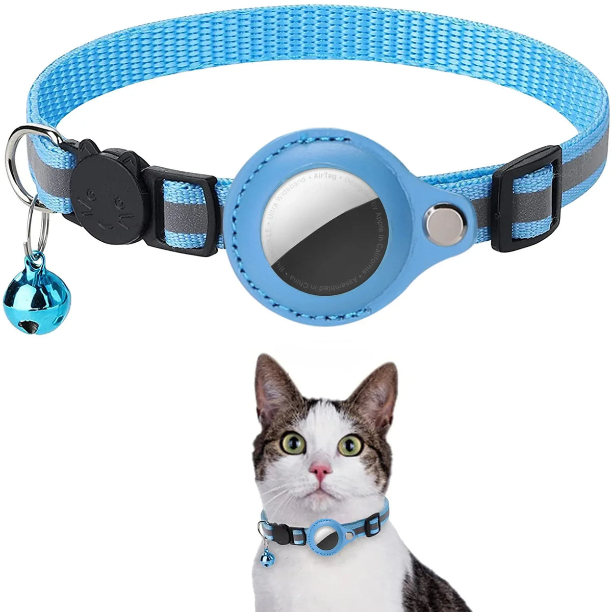 AirTag Cat Collar with Holder