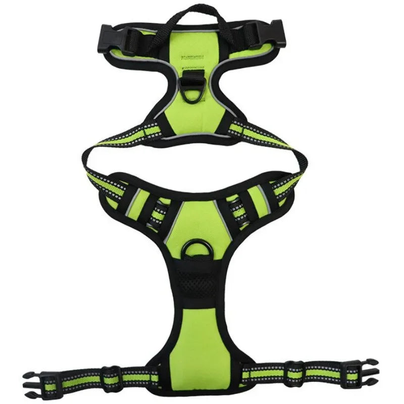 Reflective Dog Harness – Adjustable Breathable Vest for Dogs