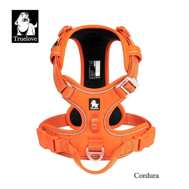 Reflective Dog Harness – Padded Outdoor Vest for All Sizes
