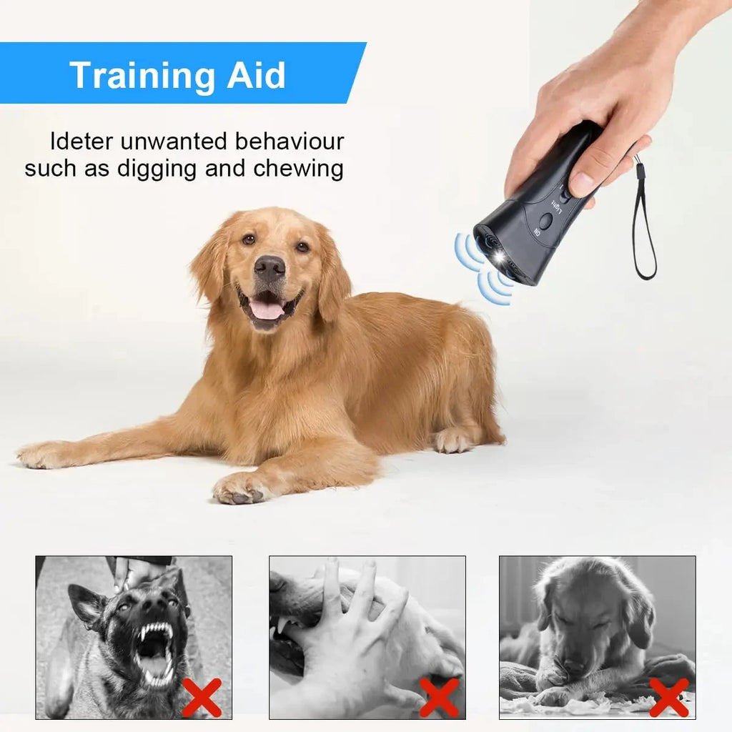 Ultrasonic Dog Repellent – Portable Dog Training Device