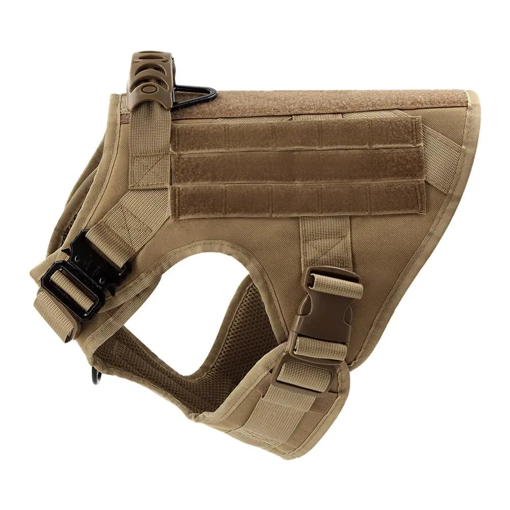 Tactical Dog Harness – Large Nylon Training Vest with Quick Release