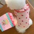 Small Dog Clothes – Breathable Summer Vest with Ruffled Collar