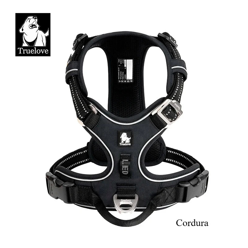 Reflective Dog Harness – Padded Outdoor Vest for All Sizes