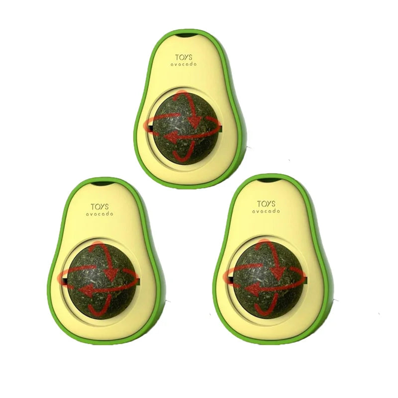 Catnip Ball Cat Toy – Teeth Cleaning & Interactive Dental Toy