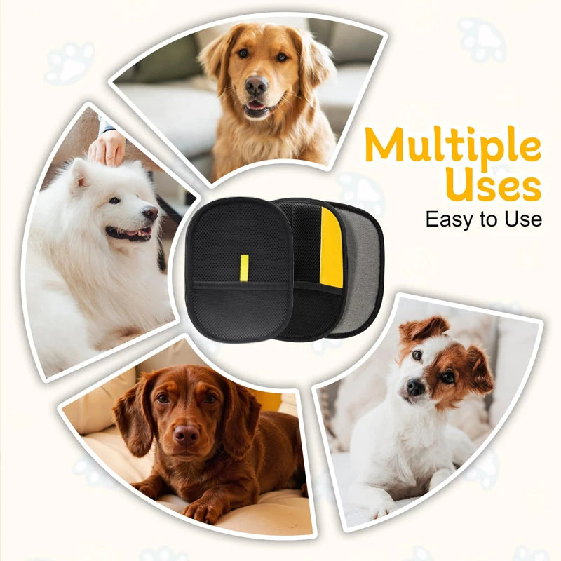 Pet Hair Remover Glove – Reusable Dog & Cat Grooming Tool