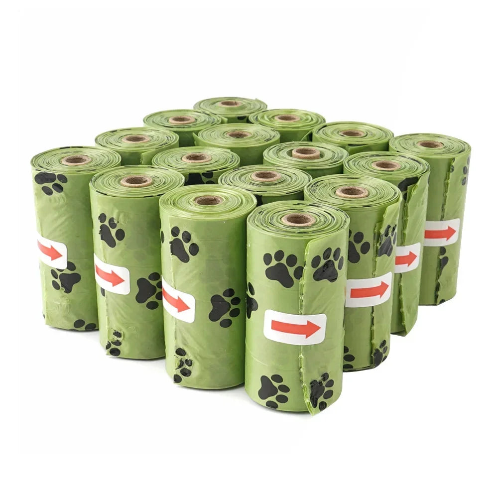Large Dog Poop Bags – Pet Waste Bag Refills, 15 Bags per Roll