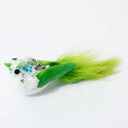 Interactive Feather Cat Wand with Bell & Suction Cup
