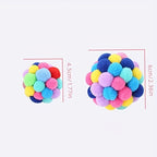 Cat Ball Toy Set – Plush, Woolen & Bell Balls for Cats