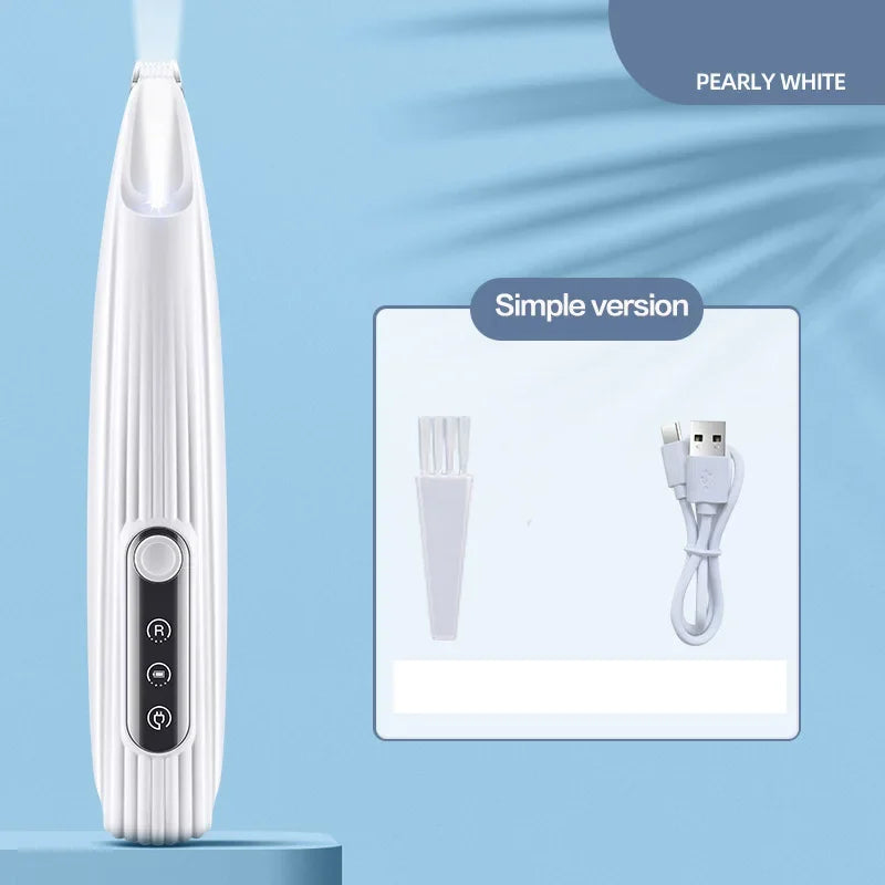 Dog Paw Trimmer with LED Light – Waterproof Rechargeable Dog Clipper